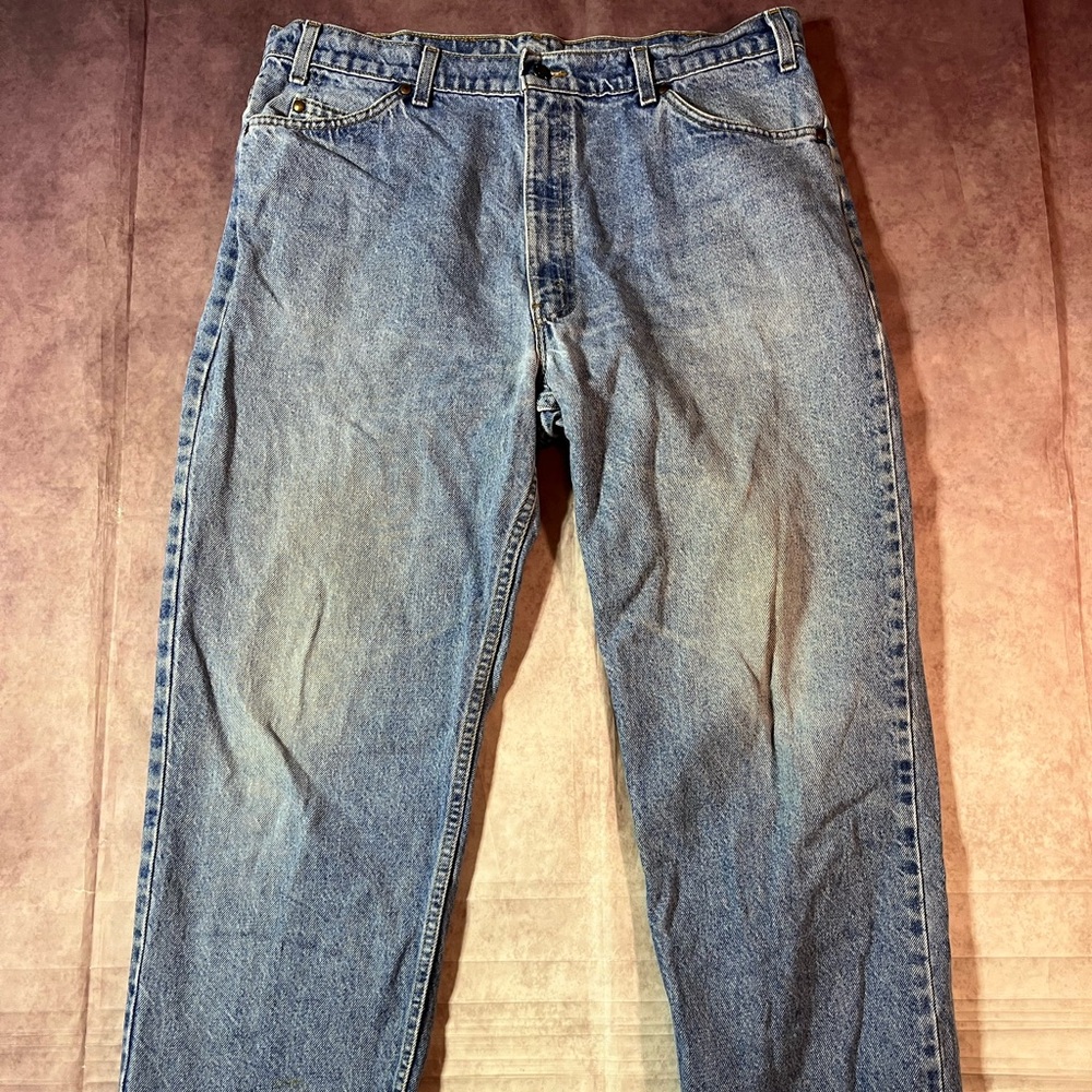 Vintage Levi's 540 Relaxed Fit Jeans Men’s Brown Tab Size 38x31 90s Denim Retro